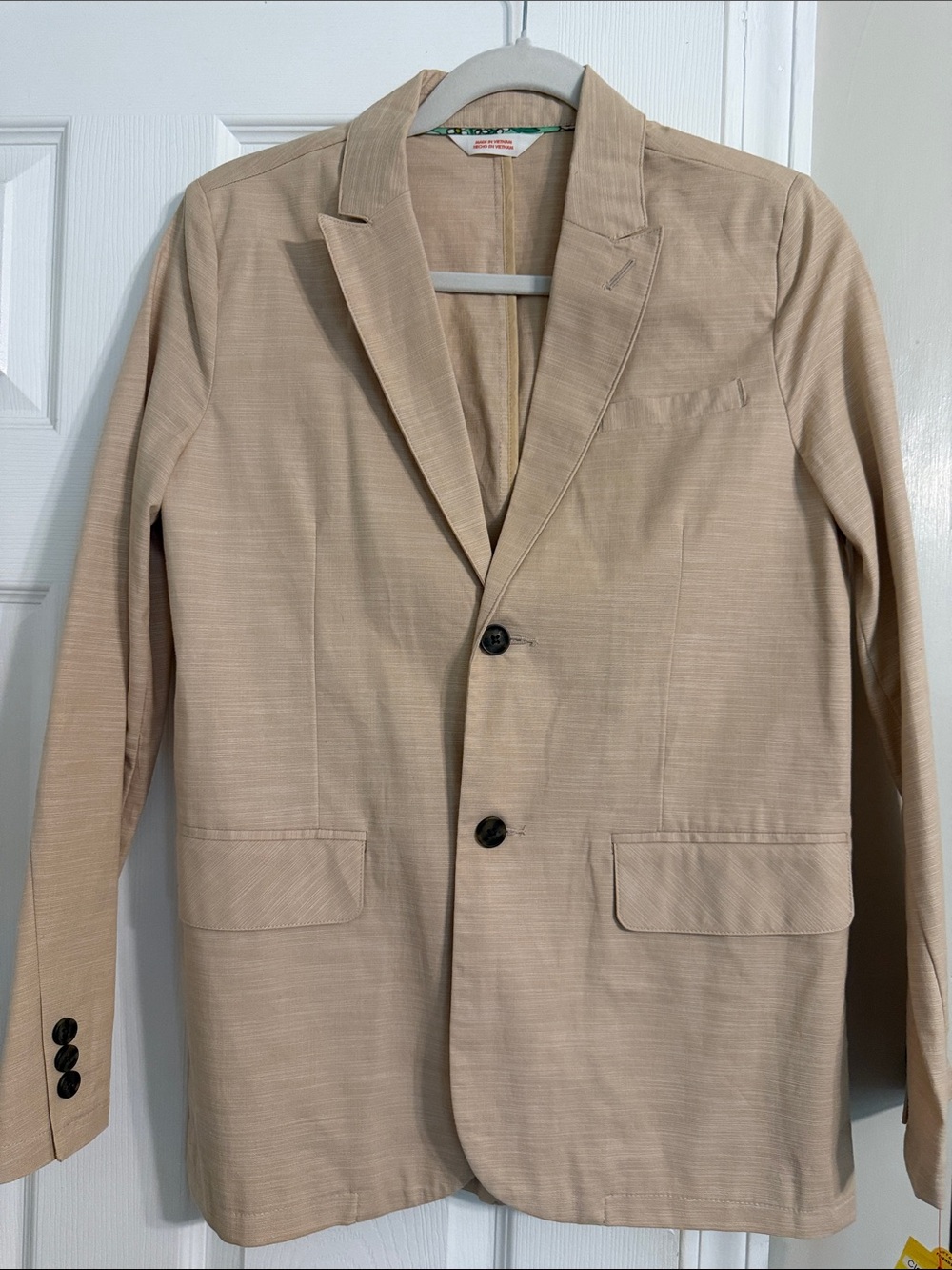 Cat & Jack Boys Blazer 14 - Classic Tailored Jacket Tan New!